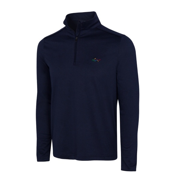 MEN’S STRETCH QUARTER ZIP - Picture 1 of 6
